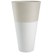 Vaso Tokyo - Branco / Cinza - D.50 A.80 cm